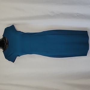 Anthropologie Felicity & Coco Midi Dress Teal Size Small